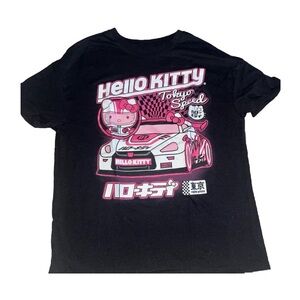 Hello Kitty Black and Pink T-Shirt